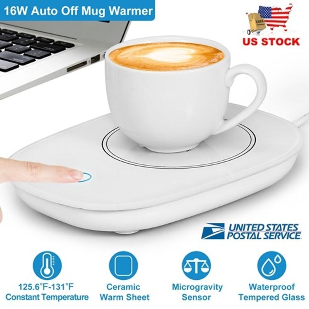 Coffee Mug Warmer Cup Warmer Auto Shut Off Coffee Tea Milk Electric Heater Pad